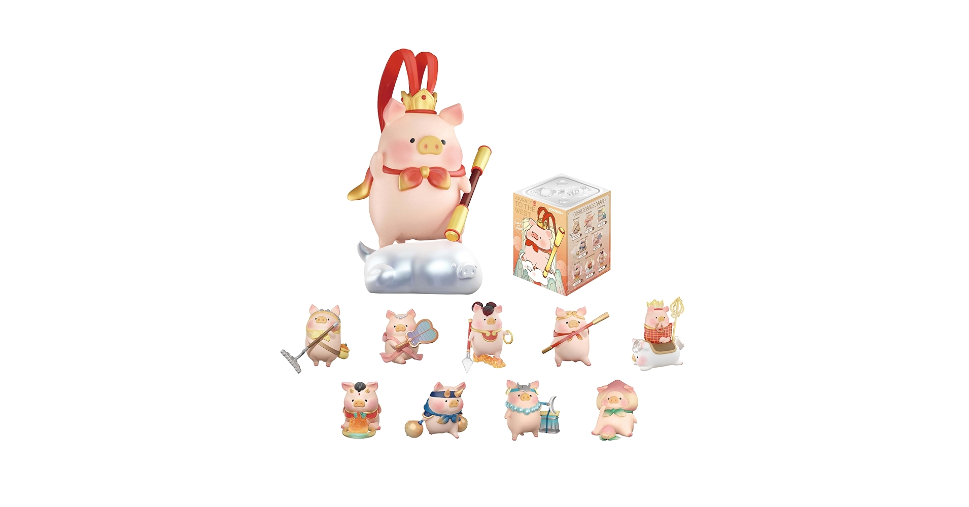 LuLu the Piggy Journey to the West 8種売り LuLu The Piggy - Journey to the West Blind Box Series